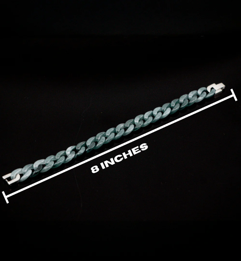 Cuban Link Jade Bracelets