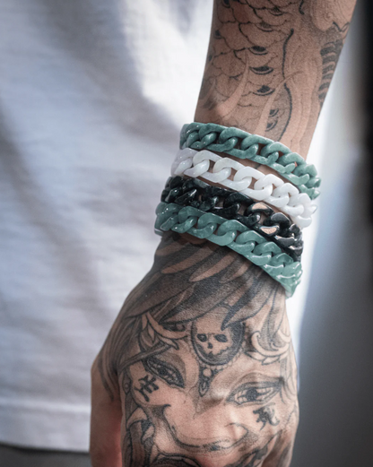 Cuban Link Jade Bracelets