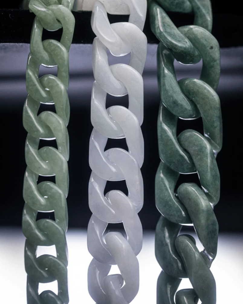 Cuban Link Jade Bracelets