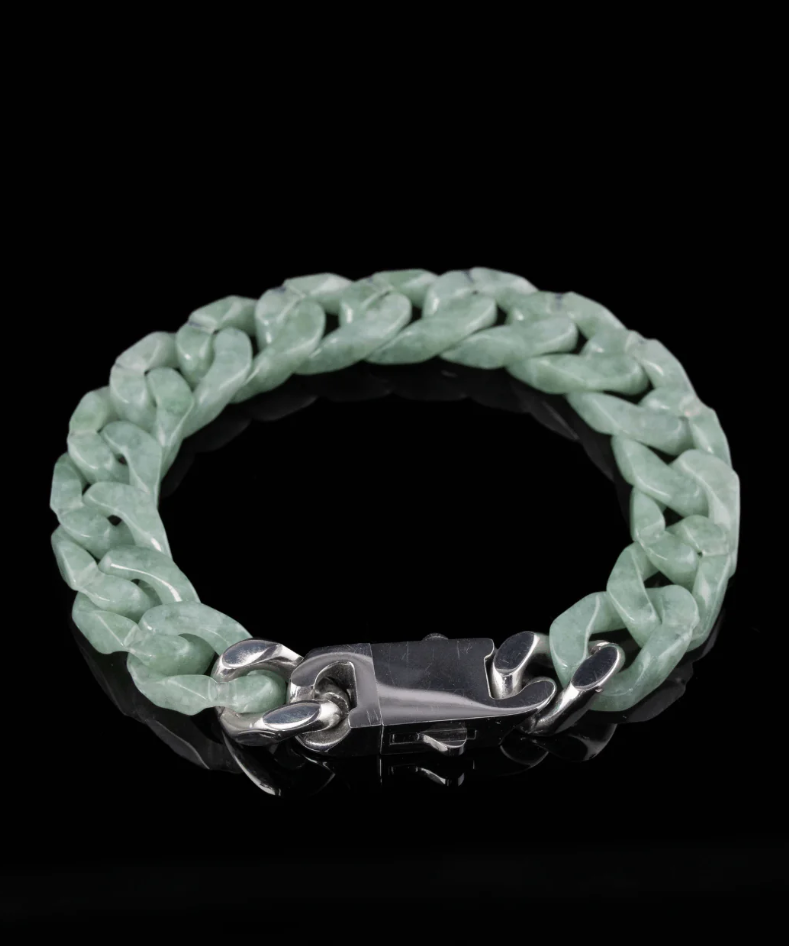 Cuban Link Jade Bracelets