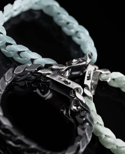 Cuban Link Jade Bracelets